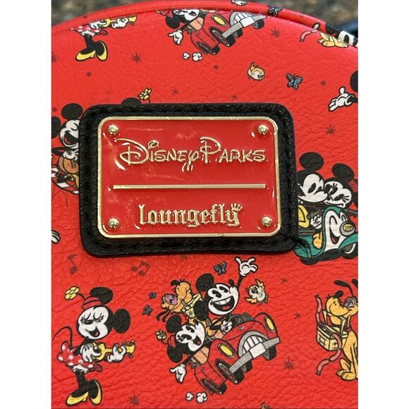 Loungefly Disney Parks Mini Red Backpack Like New main image 8